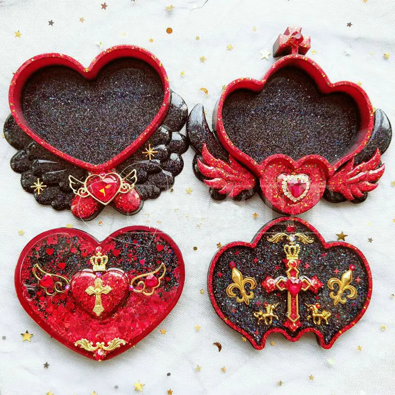 Форма в виде мишки из эпоксидной смолы инструмент для поделок сделай сам милый