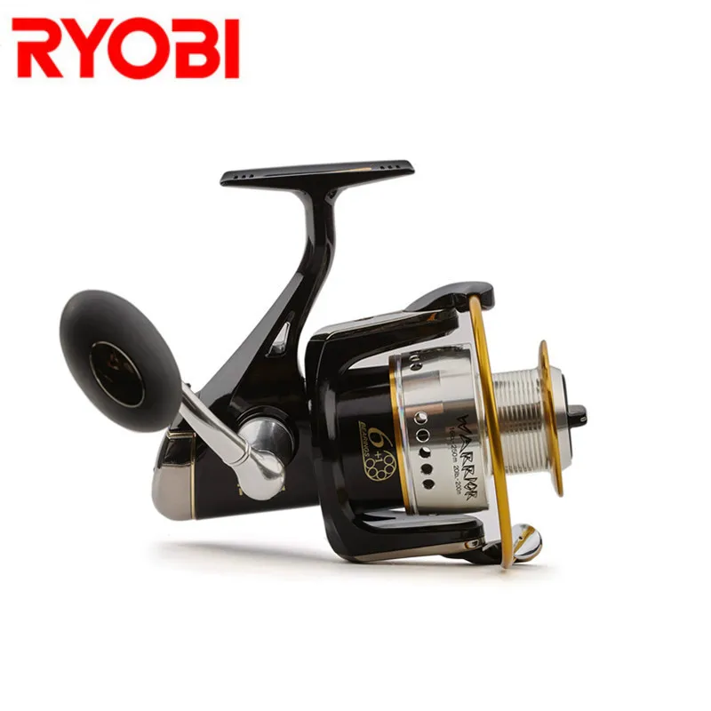 Оригинальная рыболовная спиннинговая катушка RYOBI Warrior(NEW ECUSIMA) 5 1: 1/5.0:1 6 + 1BB для