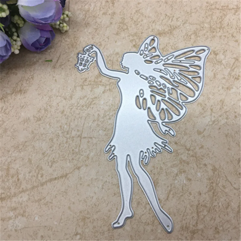 Светильник вая летящая фея с лампой металлические режущие штампы фотоальбом