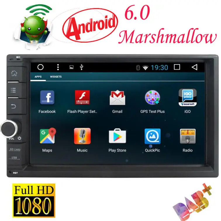 2Din 7 &quotAndroid 6 0 Автомобильный gps Navi без DVD Wifi 3g радио ram 1 GB головное устройство Bluetooth |