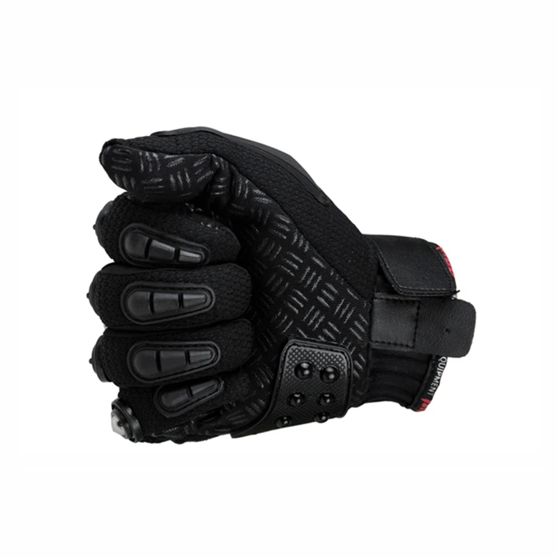 Mad Bike Outdoor Sport Full Finger Knight Riding Motorbike Motorcycle Gloves Racing Breathable Mesh Fabric Men Women Steel Glove |