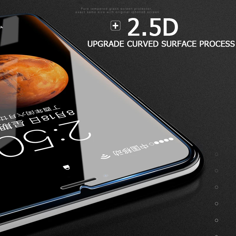 Защитное 3d стекло закаленное для iPhone X XS Max XR 6 6S 8 7 Plus 5 SE прозрачная защитная