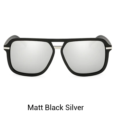 Matt Black Silver Ralferty поляризованных солнцезащитных очков Для женщин Для мужчин Polaroid UV400 солнцезащитные очки красные зеркальные Ретро Черные тёмные очки Аксессуары для очков Oculos 7032 - Цвет линз: Matt Black Silver