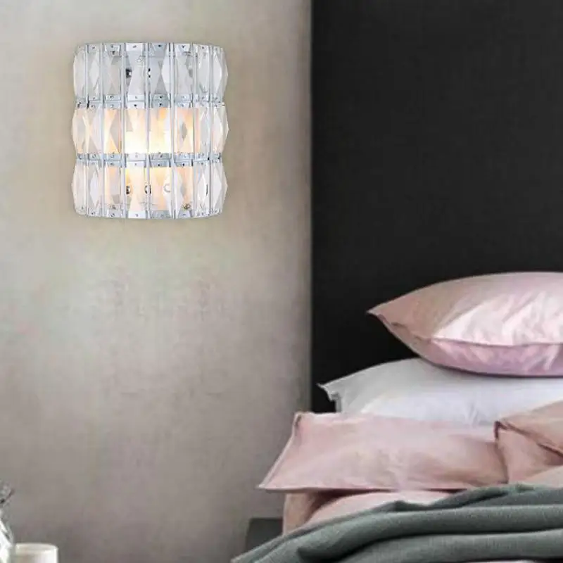 Shopcase большая K9 Хрустальная настенная лампа для гостиничной комнаты проект