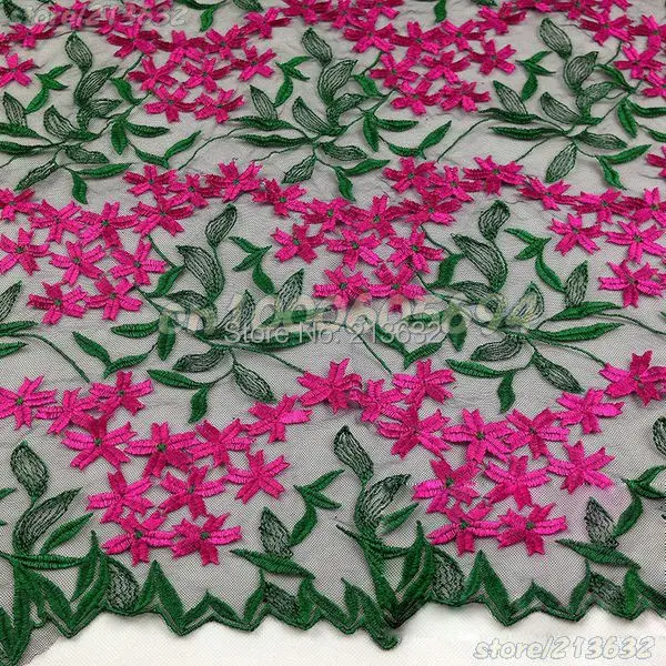 PQYY48 guipure lace fabric organza tulle high quality swiss voile laces switzerland telas tecido feltro wedding | Дом и сад