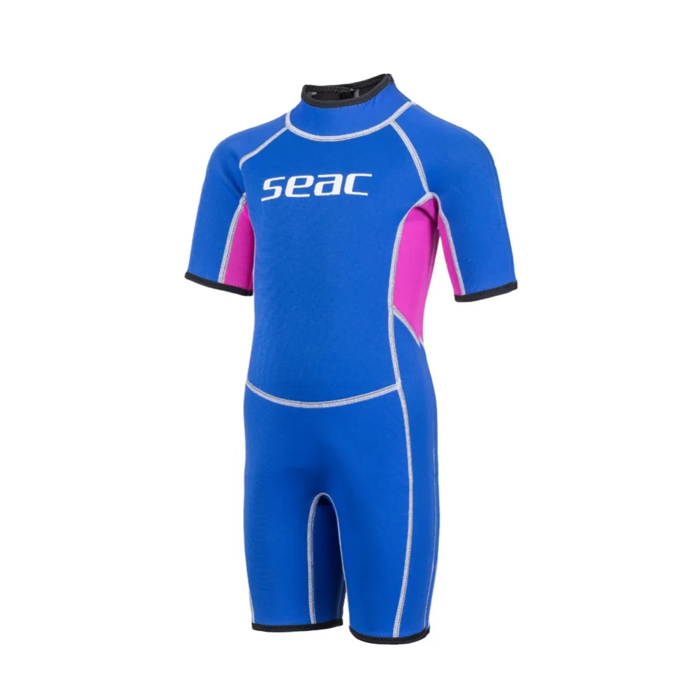 

Гидрокостюм унисекс, с коротким рукавом, в стиле пэчворк, 2,5 мм