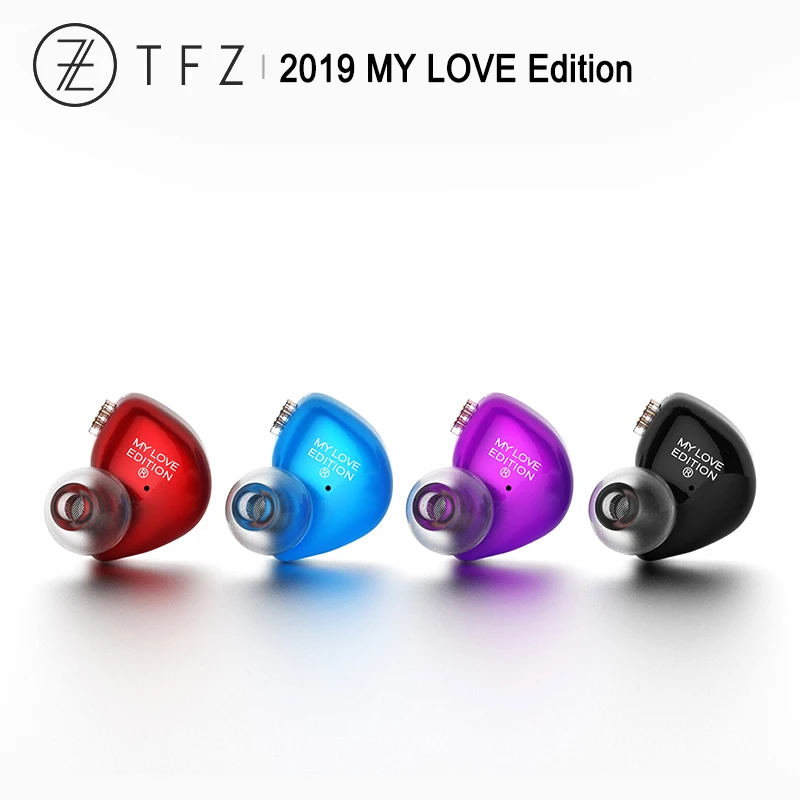 Наушники вкладыши TFZ 2019 MY LOVE EDITION Hi Fi аудио динамические наушники с разделенной