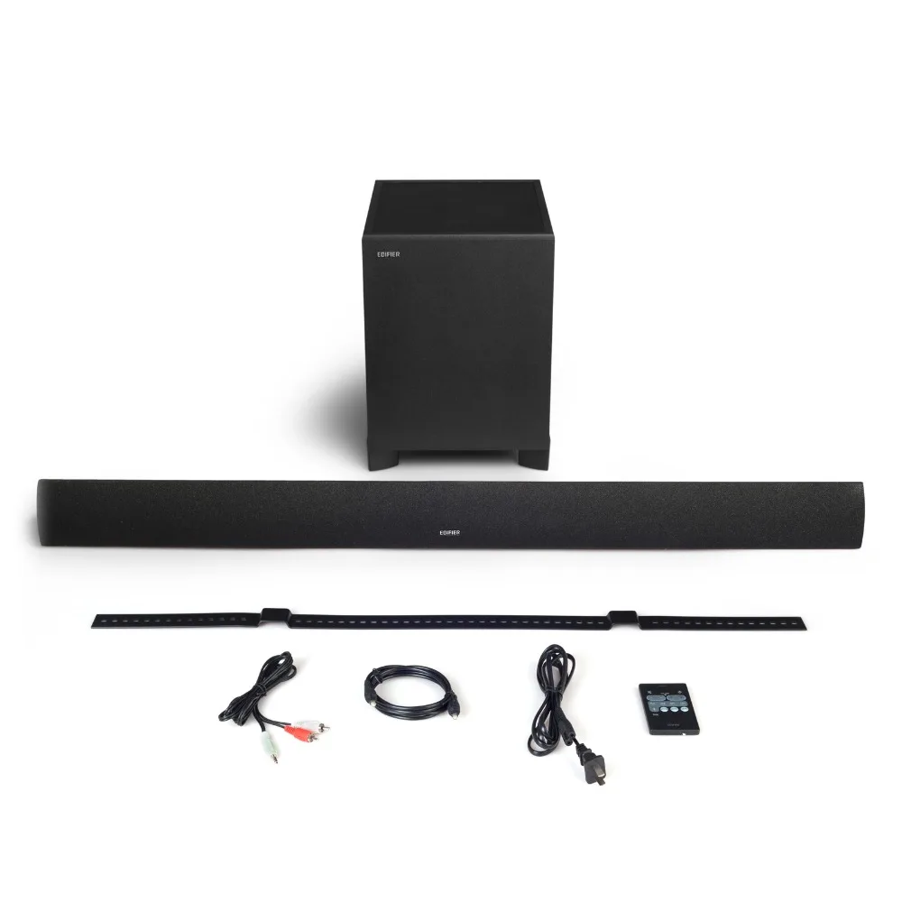 Медиаколонка Edifier CineSound B7 для ТВ и гостиной с Bluetooth оптическим AUX входом|speakers for