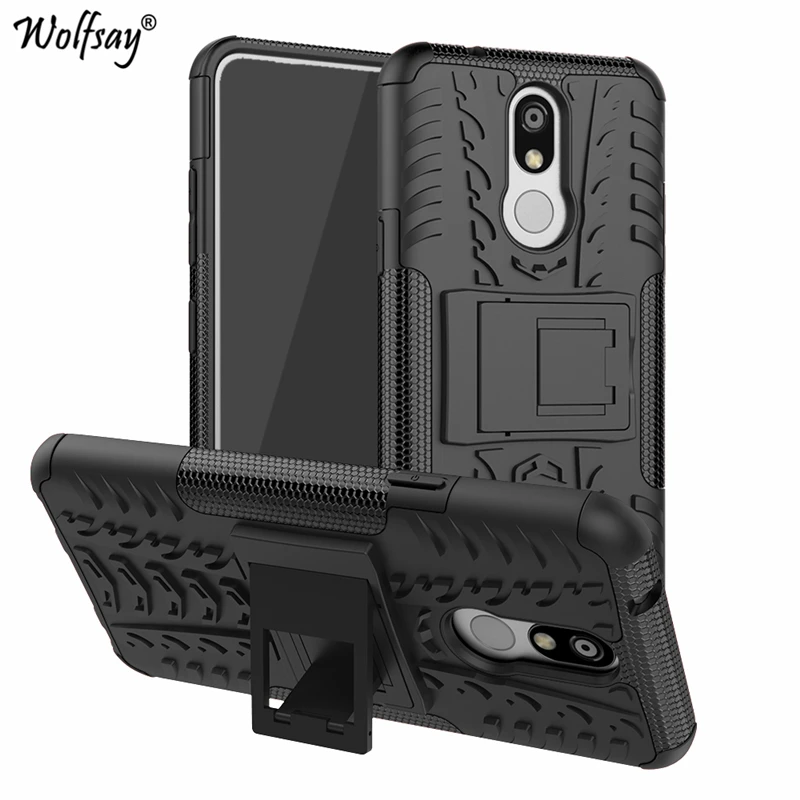Wolfsay для крышки LG K40 чехол противоударный резиновый жесткий защитный K12 Plus