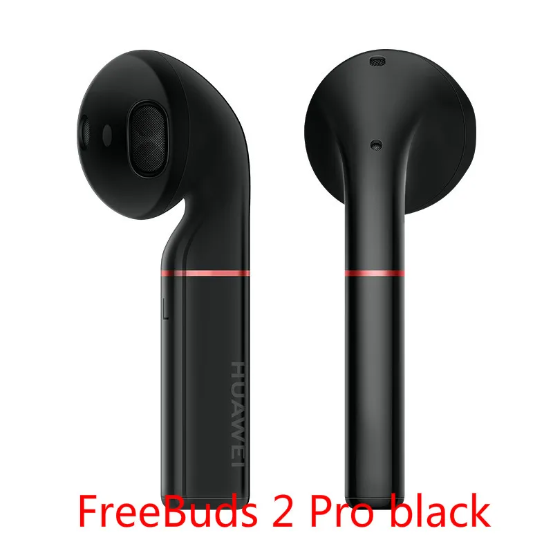 FreeBuds 2 Pro black Оригинальные HUAWEI FreeBuds 2 Pro FreeBuds 2 беспроводные наушники bluetooth беспроводные пылезащитные и водонепроницаемые 5V 1A Беспроводная зарядка - Цвет: FreeBuds 2 Pro black