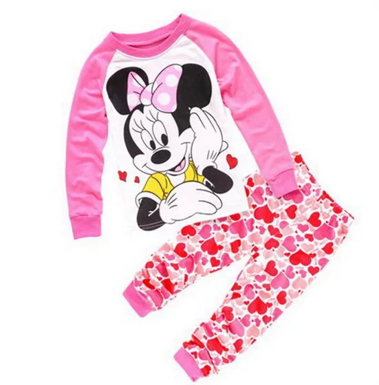 STYLE 2 A% A-07, коллекция года, пижамы с героями мультфильмов для девочек, детские пижамы, детские пижамы, комплект одежды, детская одежда для сна с длинными рукавами, пижамы для девочек, домашние комплекты - Цвет: STYLE 2