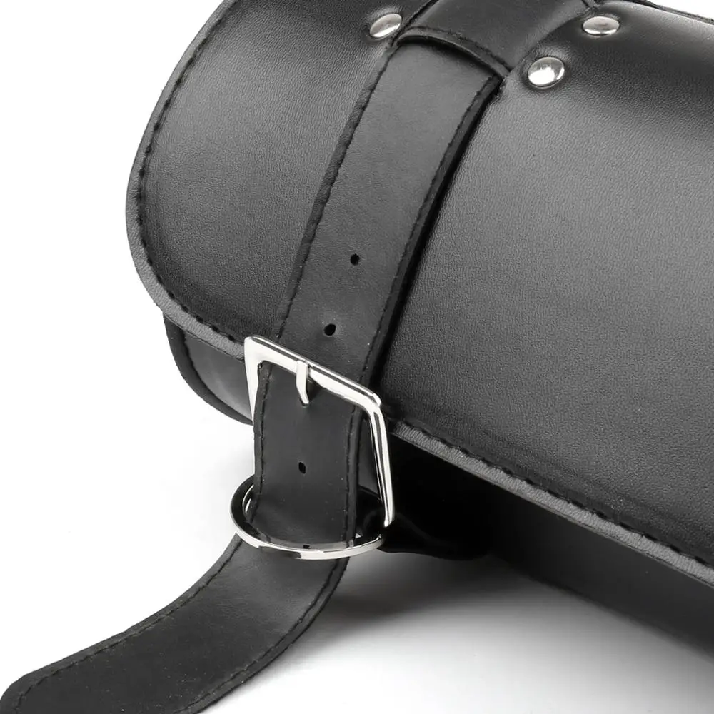 

Artudatech Multi-use PU Leather Motorbike Motorcycle Tool Roll Kit Saddle Bag Black