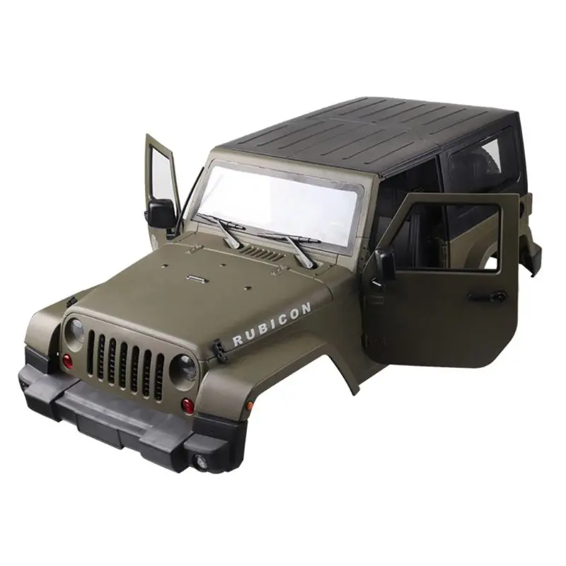 1:10 RC масштаб грузовик Альпинизм автомобиль Жесткий Корпус для Wrangler Jeep|Детали и