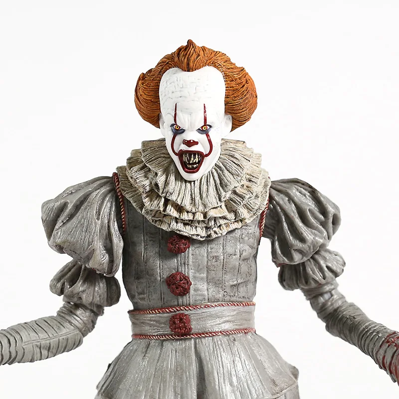 Игрушка NECA Stephen King's It Ultimate танцующий клоун Pennywise с светодиодный ПВХ фигурка Коллекционная модель игрушки