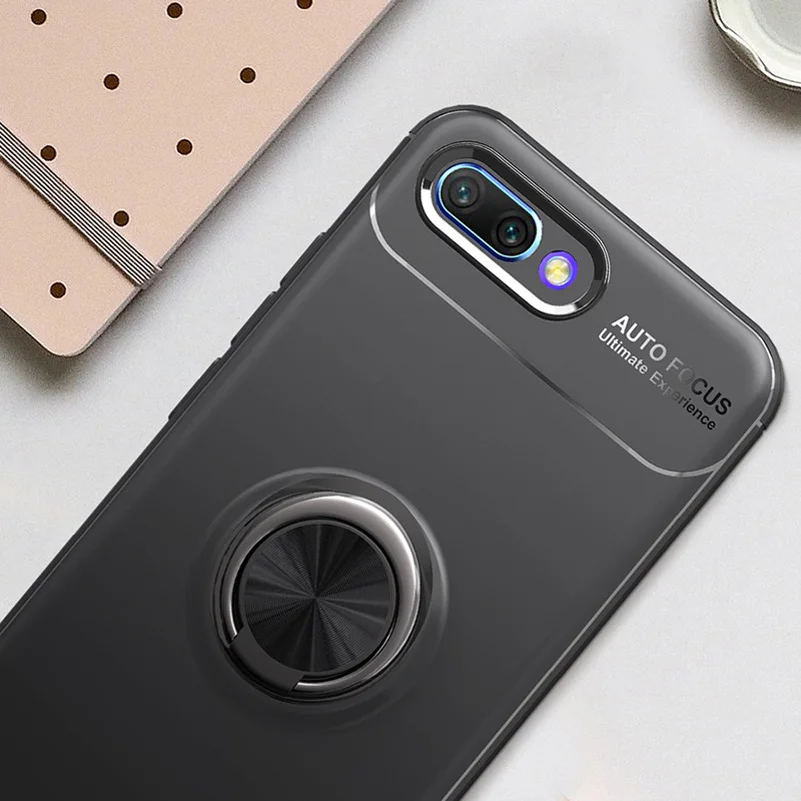 Чехол для Huawei Honor 10 чехол с магнитным кольцом P20 P10 Lite Mate Pro P8 P9 2017 9 | Мобильные