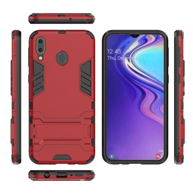 Чехлы Ironman для Samsung M20 M10 A50 A30 Huawei Y7 2019 гибридный защитный жесткий чехол из