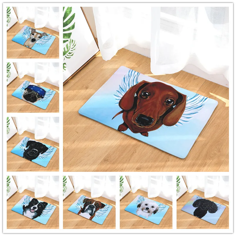 Новое поступление коврики для входной двери 20 стилей собак гостиной