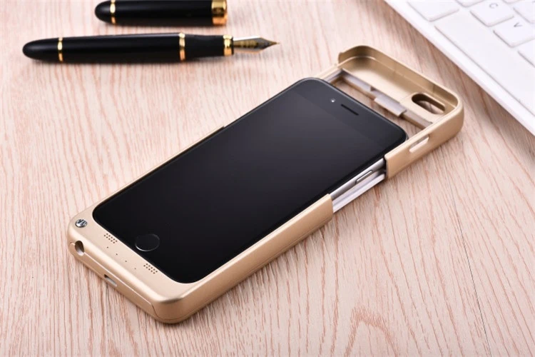 5000 мАч зарядное устройство чехол для iPhone 6 6S Plus 6G Power Bank Чехлы зарядки Подставка