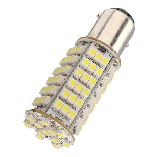 2шт большая акция BAY15D 1157 P21/5W 102 SMD 3528 Светодиодный белый автомобильный сигнал