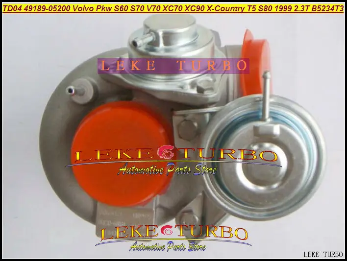 Бесплатная доставка TD04HL 49189 05200 05210 05211 турбо для VOLVO PKW S60 00S70 V70 XC70 XC90 X Country T5 S80 2.3L