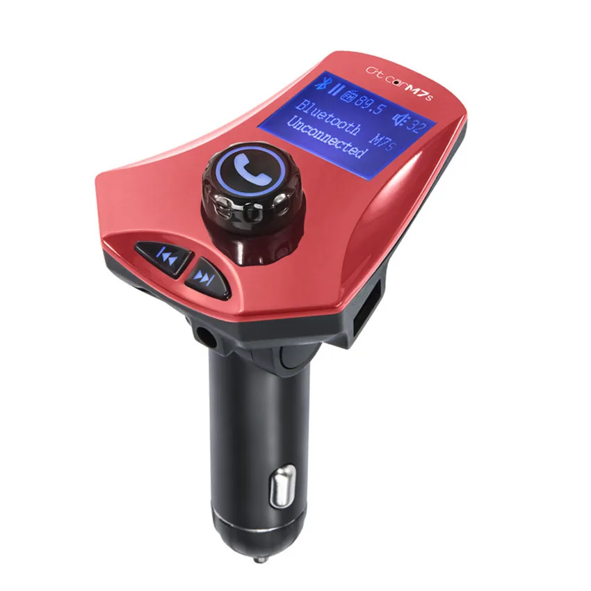 Bluetooth FM Transmitter Wireless In-Car Radio Adapter Car Kit with USB Charging for iPhone LG HTC Nexus Motorola | Автомобили и