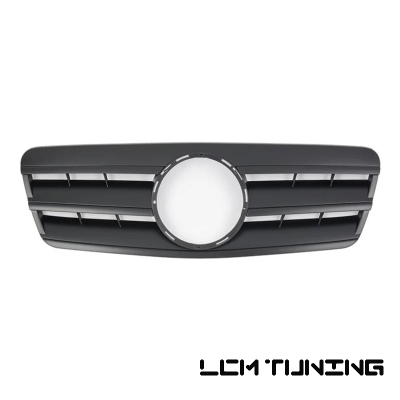 Передний бампер из АБС пластика гоночная решетка для Mercedes For Benz CLK class W208 96 97 98 99 00 01