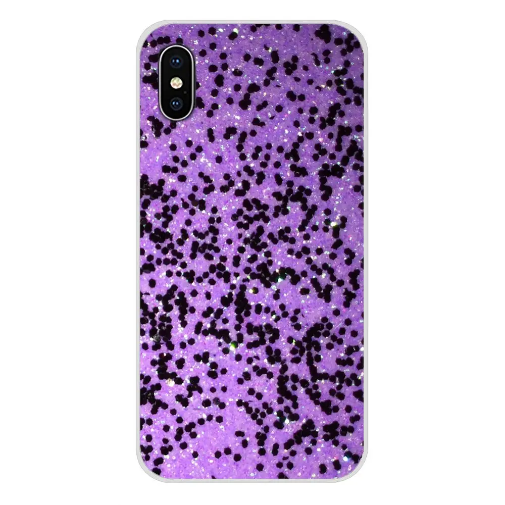 Black Glitter sparkles Art For Huawei P8 9 Lite Nova 2i 3i GR3 Y6 Pro Y7 Y8 Y9 Prime 2017 2018 2019 TPU Transparent Cases Covers | Мобильные