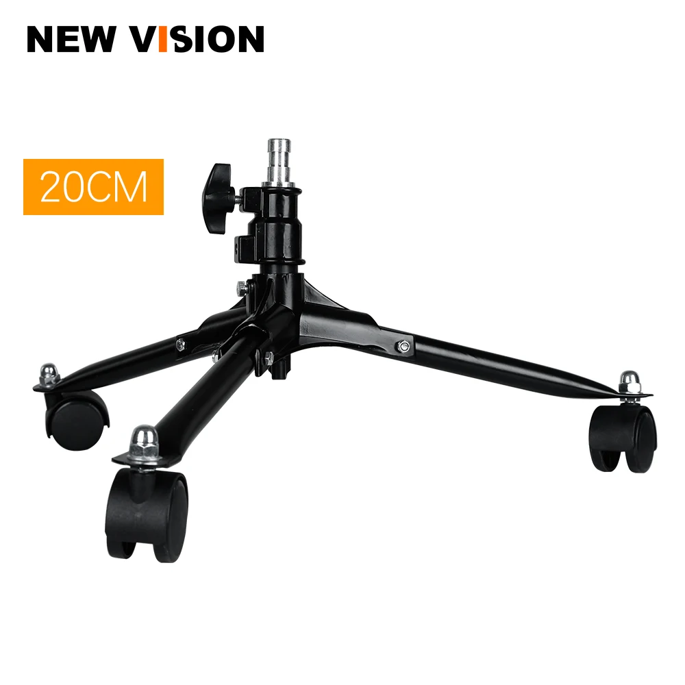 20 см Прочная Складная фотовспысветильник|light stand|dolly wheelsfolding light stand |