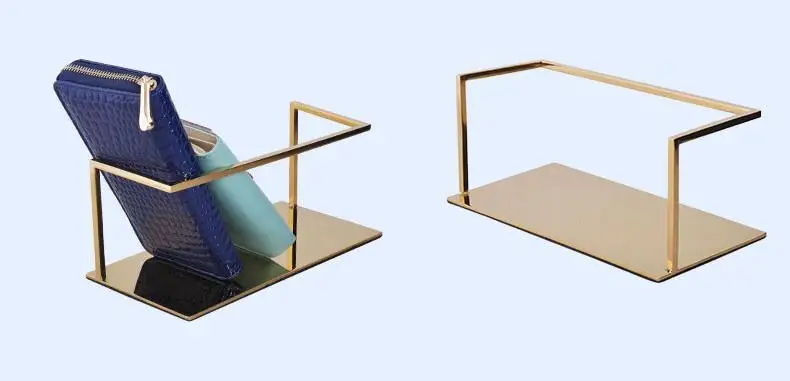 Металлическая стойка для кошельков подставка шкафа стола держатель в комнате