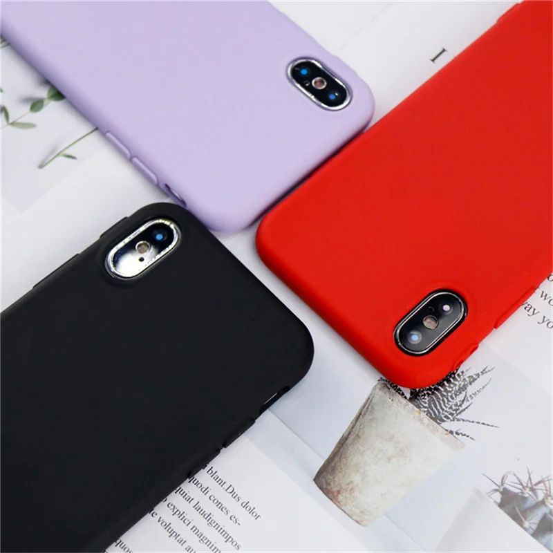 Luxury Candy original case for iPhone X back cover silicone soft TPU shockproof Apple 7 plus 6 6S 8 |