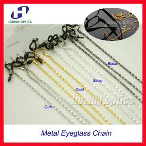 DH018, металлический шнурок для очков, очки с цепочкой, 4 цвета на выбор