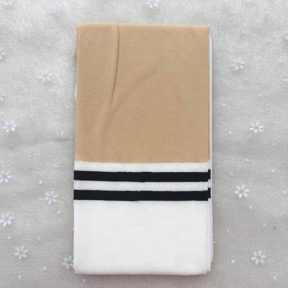 Новорожденных Девочек Колготки Модные Чулки Лоскутное Милый Мультфильм Дизайн