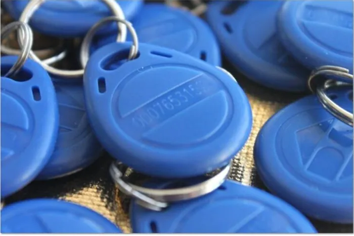 ЖК дисплей биометрических PIN код 125 кГц RFID ID Card Reader дверь замок отпечатков пальцев