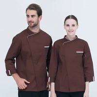 long sleeve hotel chefs clothing long sleeve hotel kitchen canteen chef clothing