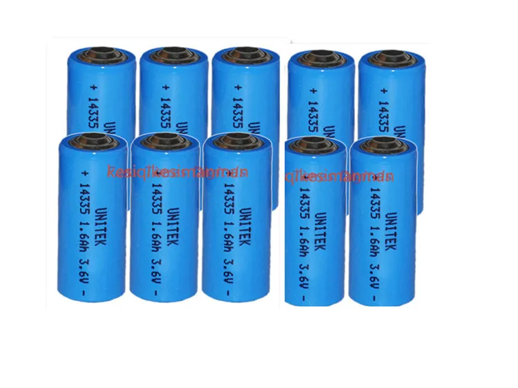 10 шт. литиевая батарея 3 6 В 2/3AA ER14335 14335 liSOCL2 1600 мАч|battery a|battery replacementdry battery |