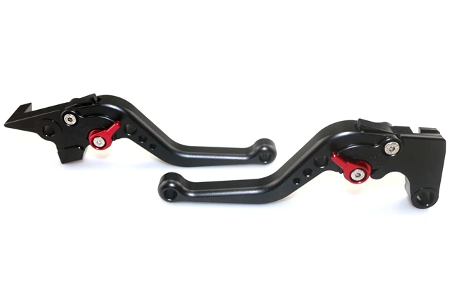 Short-Black Алюминиевый CNC регулируемый тормозной рычаг сцепления мотоцикла для HONDA CBR1000RR/FIREBLADE/SP-18 - Цвет: Short-Black