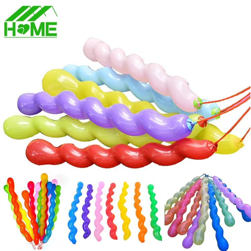 Большой длинный твист гигантские спиральные надувные шарики Волшебные