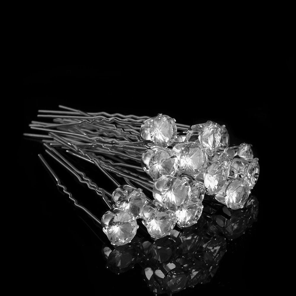 20 шт. заколки для волос|wedding bridal accessories|hair pins weddingrhinestone hair |