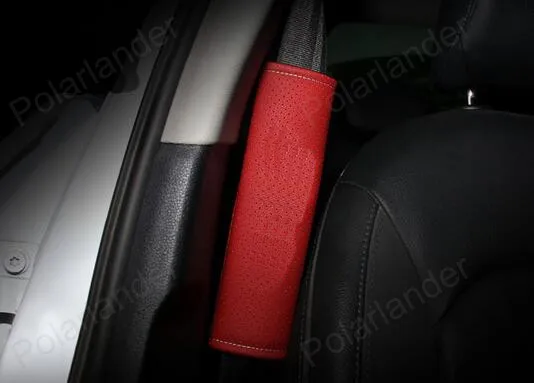 Автомобиль-Стайлинг плеча защиты удобные ремень мат для/UDI A4L A6L Q3 Q5 A3 Q7 авто Детская безопасность Ремень безопасности Обложка