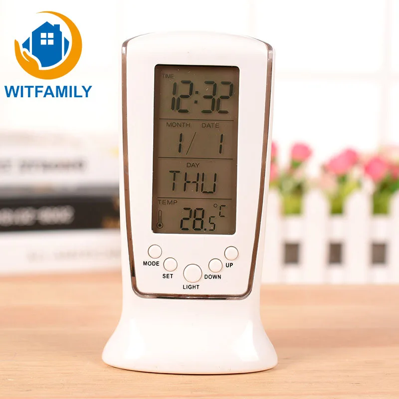 3 дюймовый электронный будильник светодиодный музыкальный дисплей
