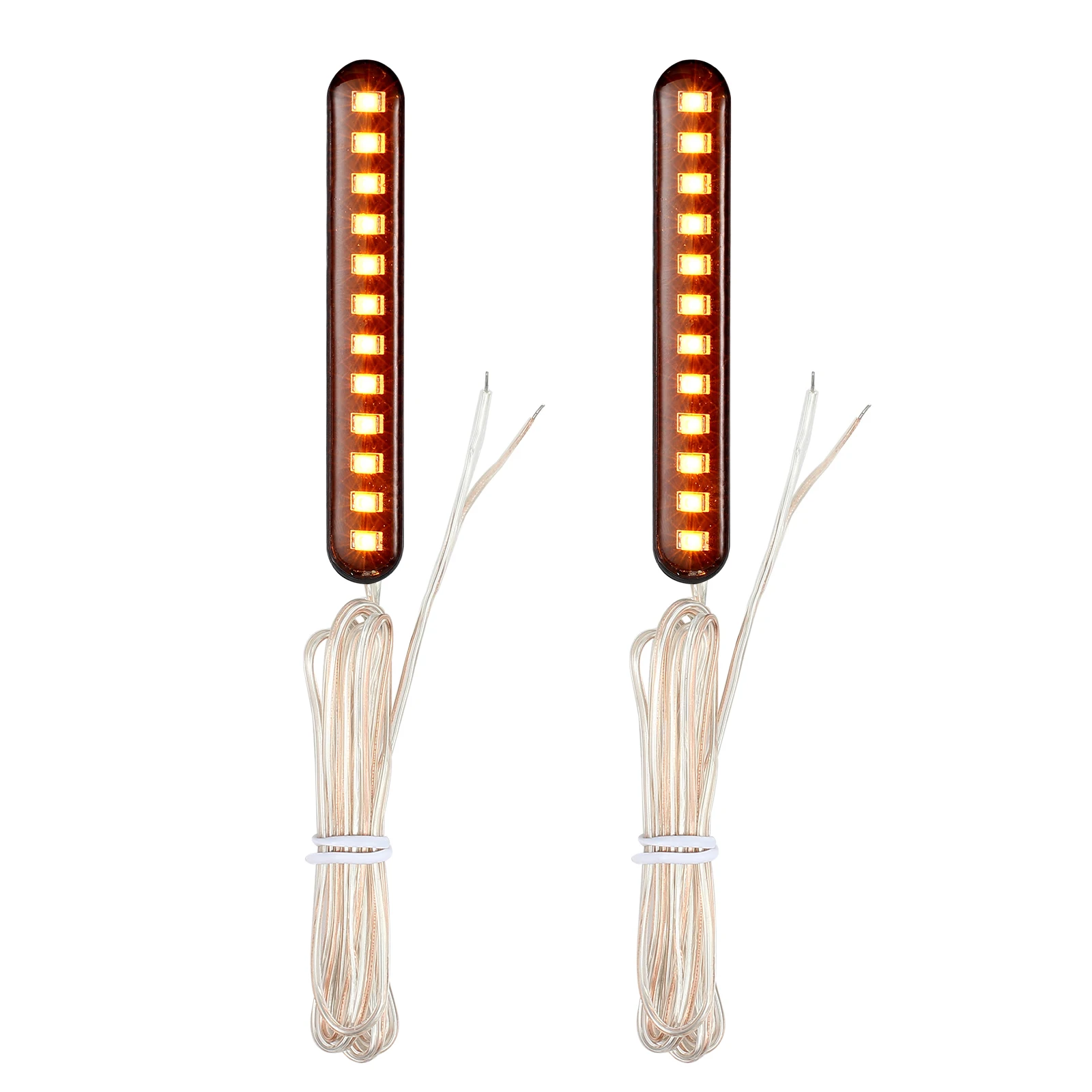 Proster 2 шт. мотоцикл 12LED номерной знак свет течет задние лампы Универсальный 12