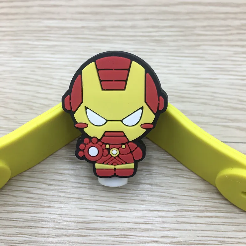 style 7 Мультфильм USB кабель протектор управление Органайзер линии передачи данных клип протектор де Кабо сматывание кабеля для iPhone samsung huawei Xiaomi - Цвет: style 7