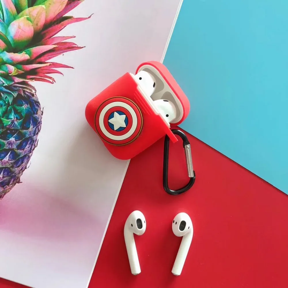 Новинка Мстители Marvel США капитан Человек паук силиконовый беспроводной Bluetooth
