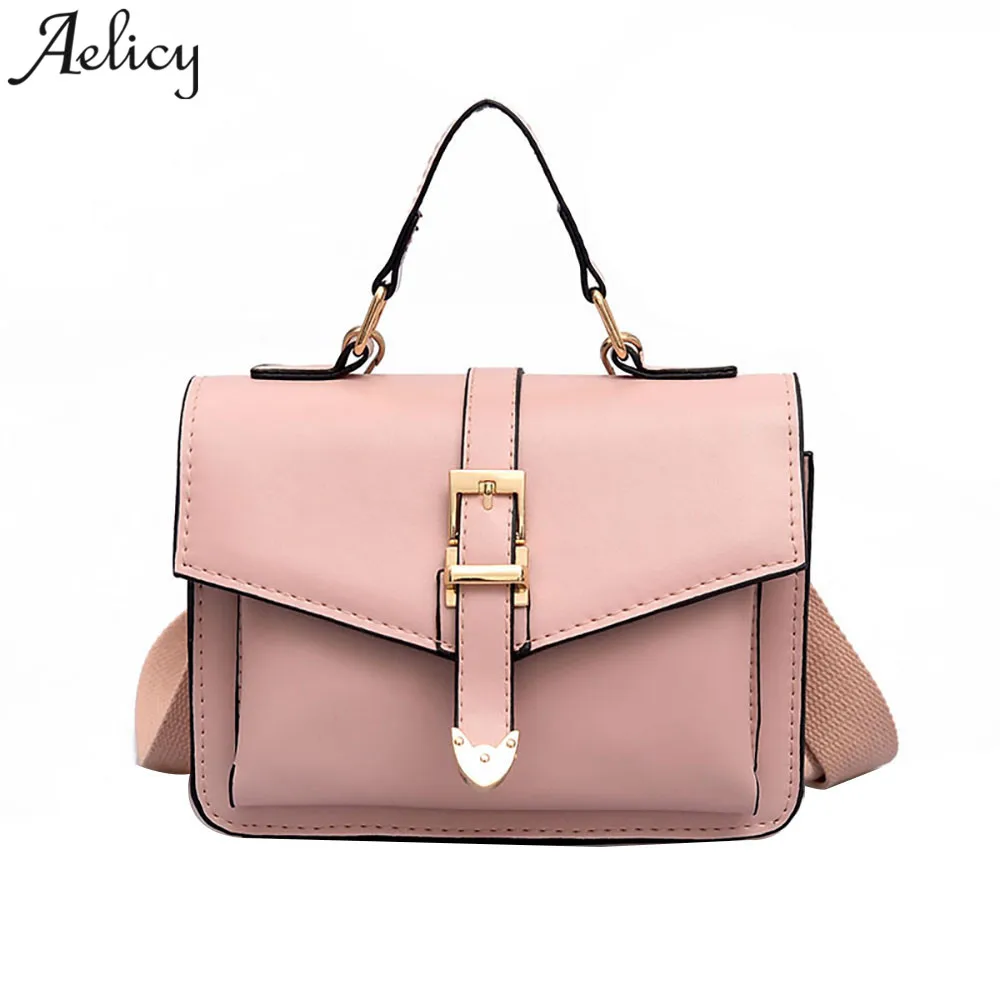 Aelicy/женские Сумки из искусственной кожи в Корейском стиле сумки через плечо
