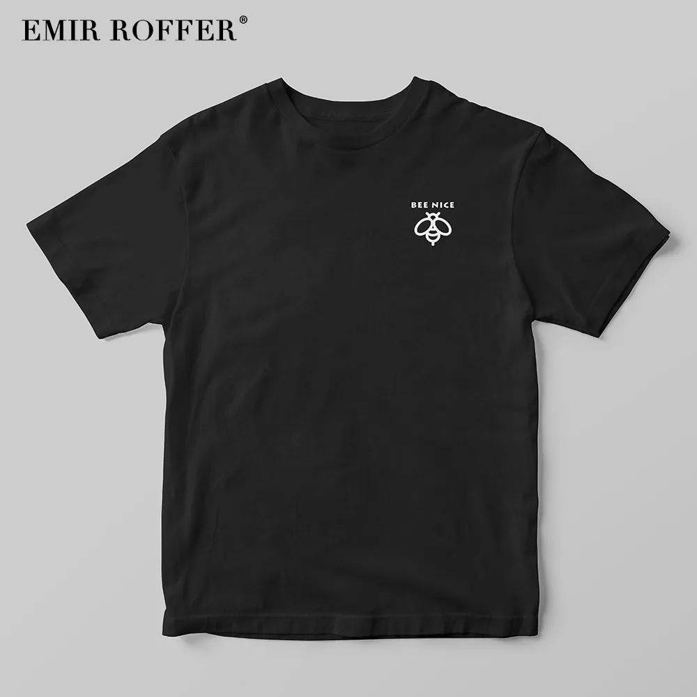 EMIR ROFFER BEE Красивые Забавные футболки женские белые черные с принтом 2018 летние