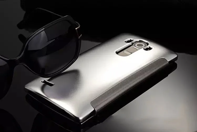 Зеркальные флип-Чехлы для LG Optimus G4, быстрый Круглый флип-чехол для смартфона LG G4 с функцией пробуждения сна ответа на звонки