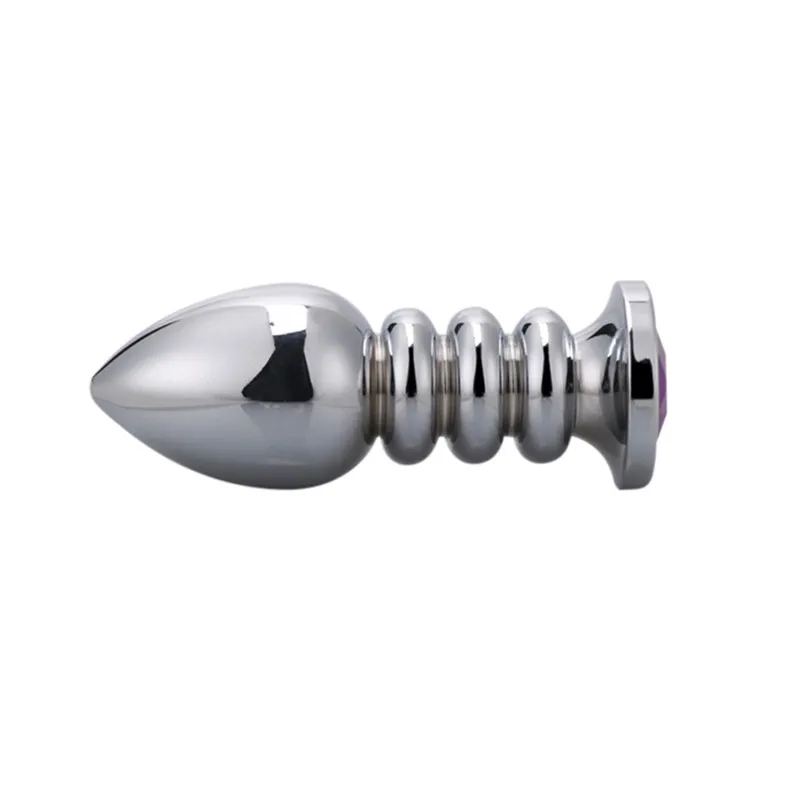 1Pcs Heart Shaped Base With Jewelry Birth Stone Butt-Anal-Play Butt Plug Hot Erotic Sex Toys for Woman Rose Jewel adult toy #5 |