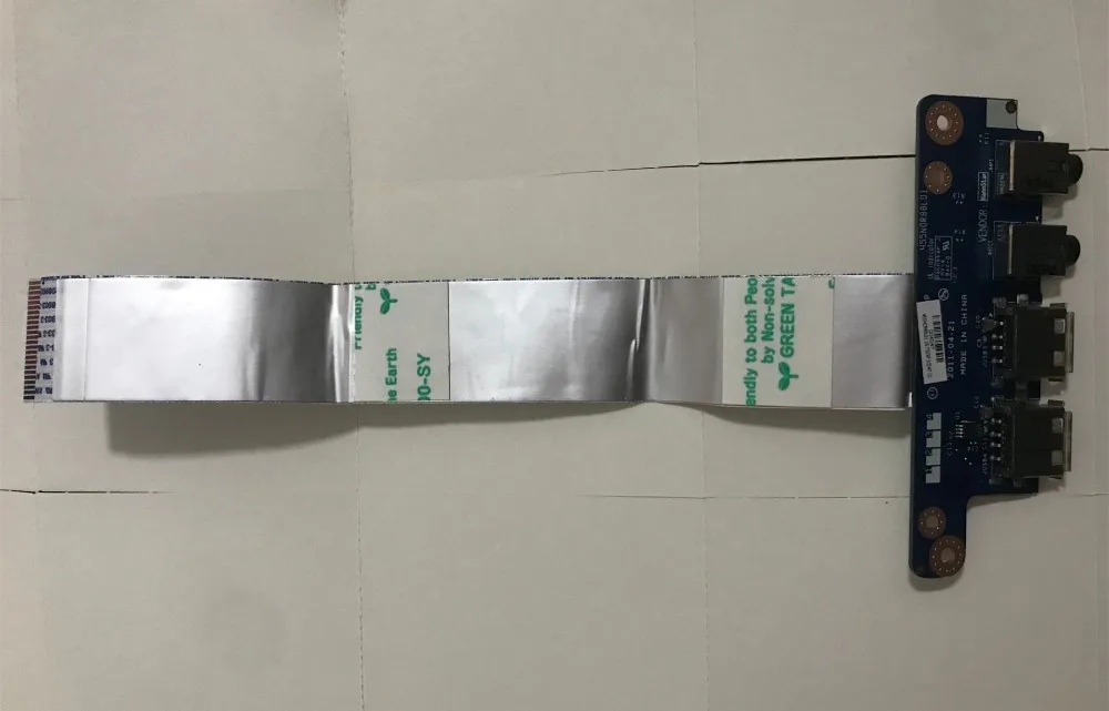 Оригинальная новая модель WZSM для ПК Няня ASUS K73 X73 X73B X73BR-TY019V K73T USB аудиоплата с