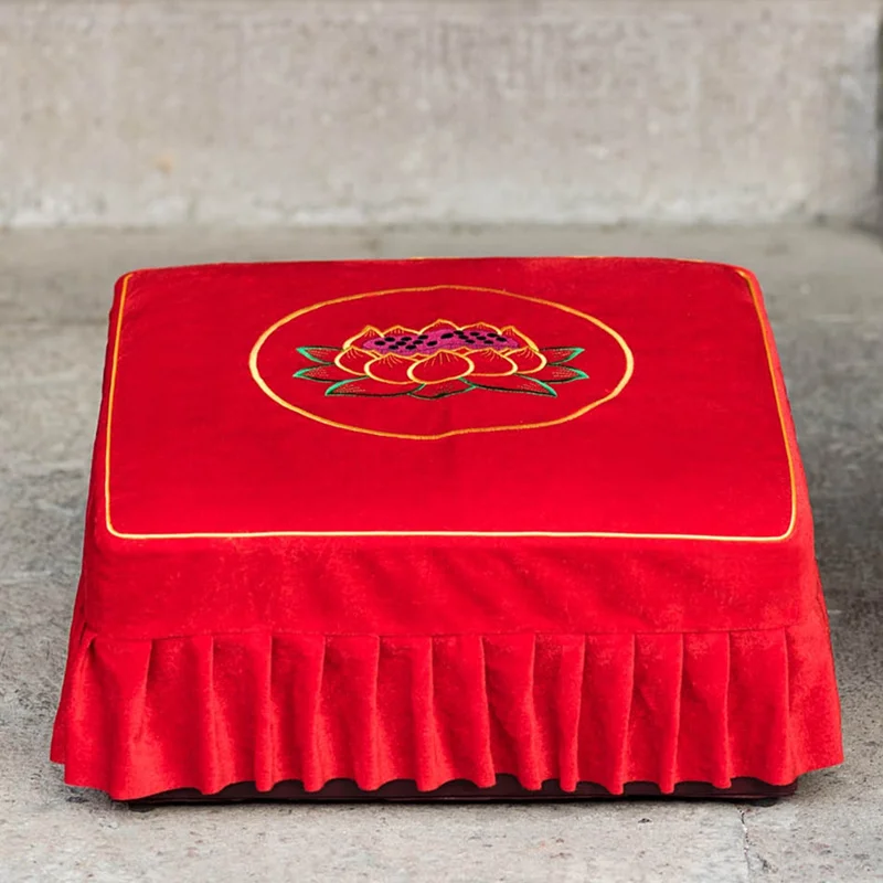 Женские туфли-лодочки Сделанные вручную красивые бархатные 7 лотоса крышка