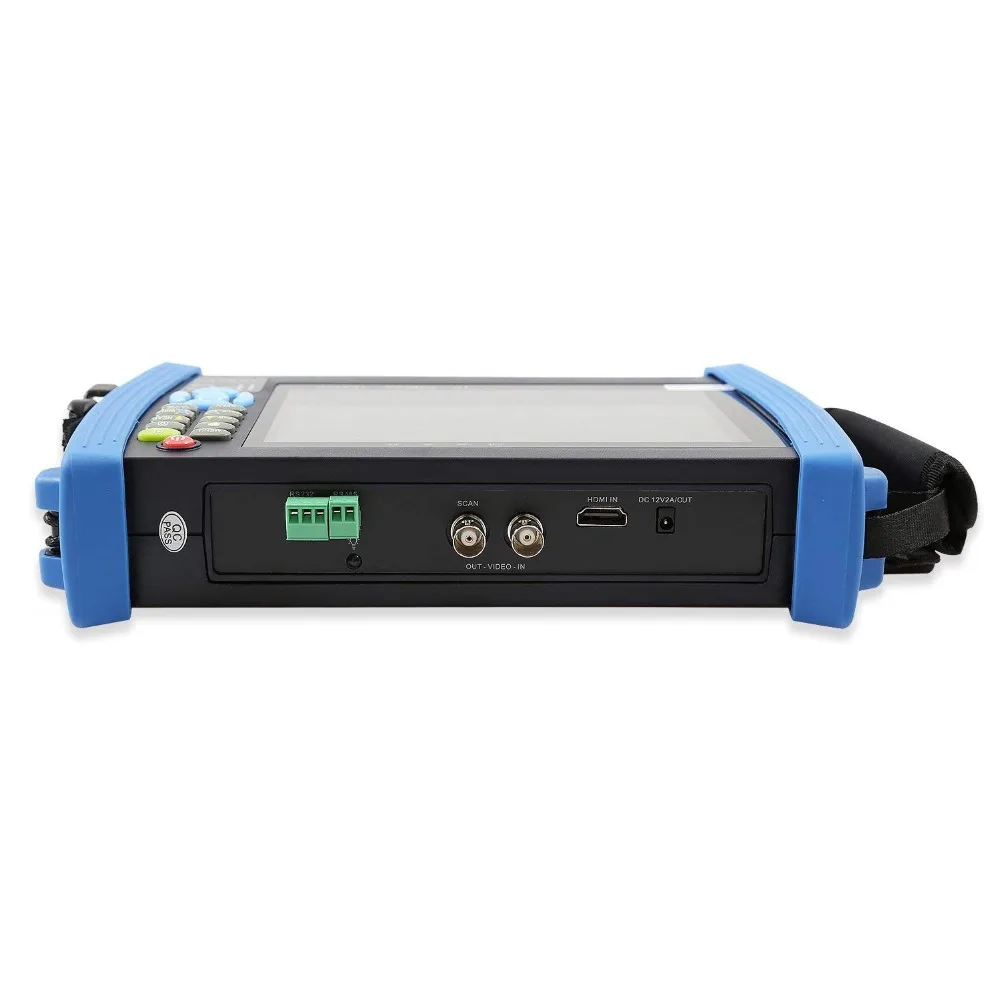 Wsdcam 8600 Plus Серия 7 дюймов ip-камера тест er монитор CCTV Тест er Anolog тест 1080P POE ONVIF 4K H.265 HDMI In& Out RJ45 TDR